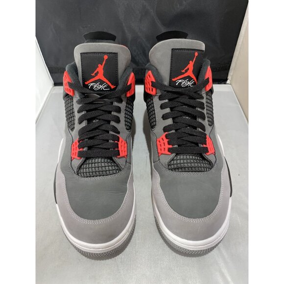 Air Jordan 4 Retro 'Dark Grey/Infrared 23-Black' DH6927 061 - Picture 3 of 9